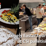 Lovely Easter brunch at CSi palletising